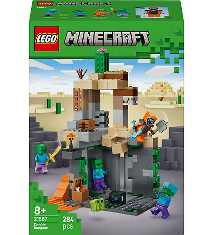 LEGO® Minecraft - Zombie Fangekælder 21587 - 284 Dele
