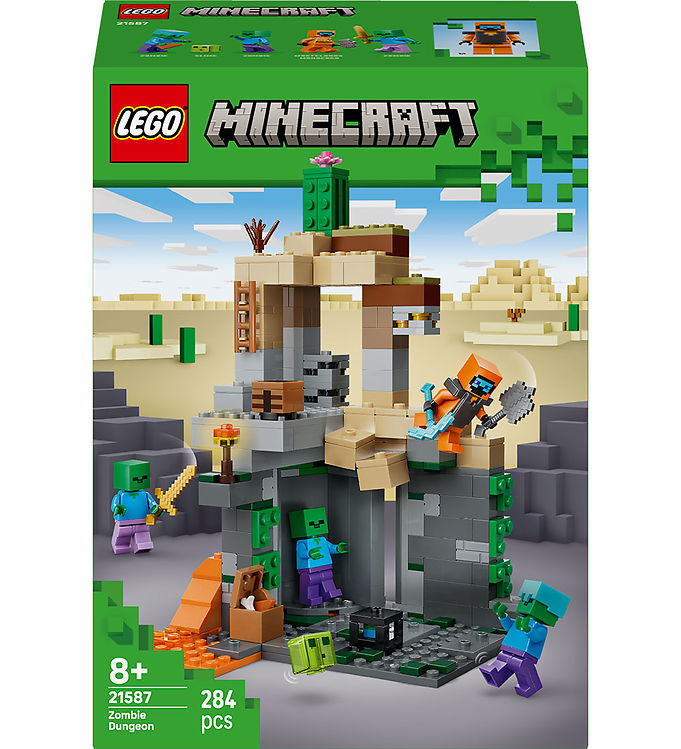LEGO® Minecraft - Zombie-Fangekælder 21587 - 284 Dele