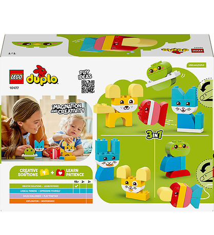 LEGO® Duplo - Kreative Søde Kæledyr 10477 - 3-i-1 - 24 Dele