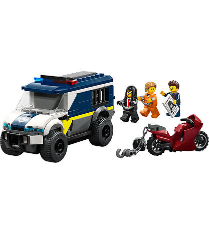 LEGO® City - Politivogn Til Fangetransport 60479 - 198 Dele