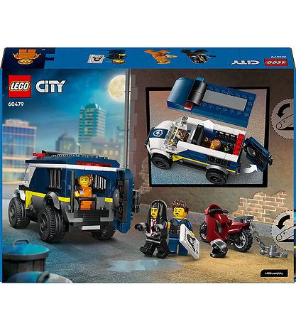 LEGO® City - Politivogn Til Fangetransport 60479 - 198 Dele