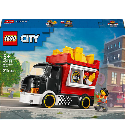 LEGO® City - Pomfrit-vogn 60488 - 216 Dele