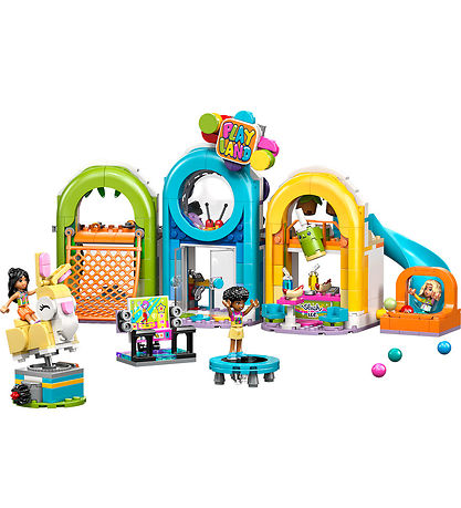LEGO® Friends - Sjovt Indendørs Legeland 42686 - 668 Dele