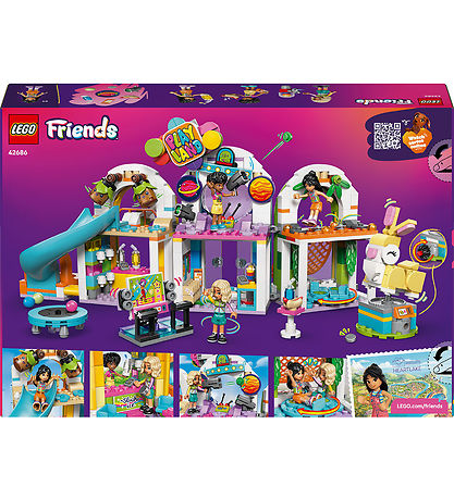 LEGO® Friends - Sjovt Indendørs Legeland 42686 - 668 Dele
