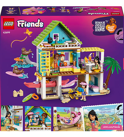 LEGO® Friends - Strandhus Med Sæler 42699 - 400 Dele