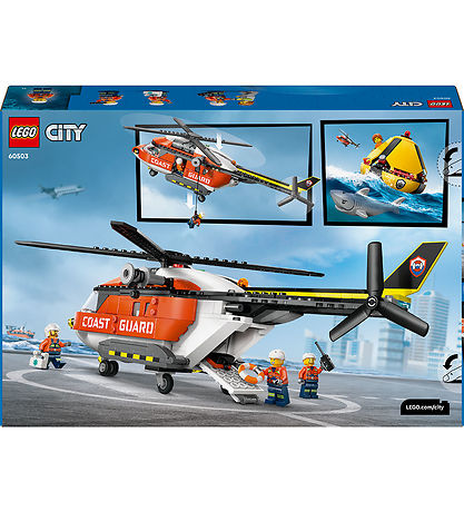 LEGO® City - Kystvagthelikopter 60503 - 551 Dele