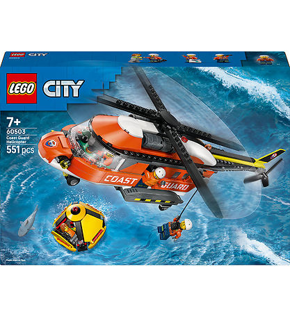 LEGO® City - Kystvagthelikopter 60503 - 551 Dele