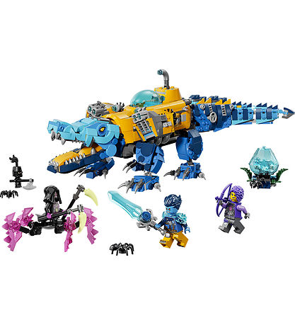 LEGO® DREAMZzz - Krokodille-ubåd 71512 - 1107 Dele