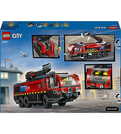 LEGO® City - Lufthavsbrandbil 60499 - 691 Dele