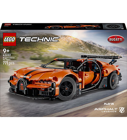 LEGO® Technic - Bugatti Chiron Pur Sport-hyperbil 42222 - 771 De