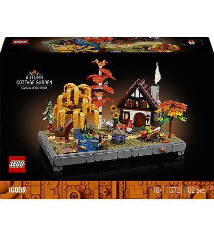LEGO® Icons - Efterårshave Og Hytte 11372 - 1102 Dele