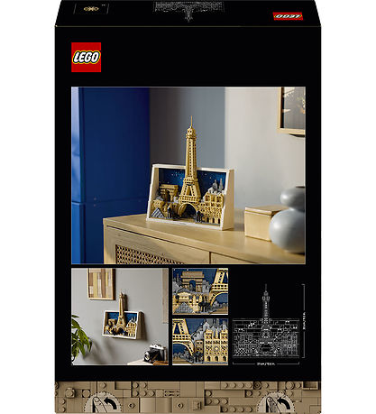 LEGO® Architecture - Paris - Kærlighedsbyen 21064 - 958 Dele