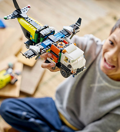 LEGO® City - Remix - Fly, Servicevogn Og Luftpudebåd 60505 - 990