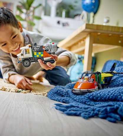 LEGO® City - Remix - Fly, Servicevogn Og Luftpudebåd 60505 - 990