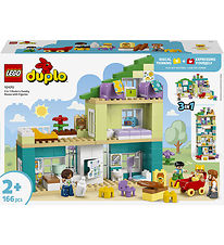 LEGO® Duplo - Moderne Familiehus Med Figurer 10470 - 3-i-1 - 166