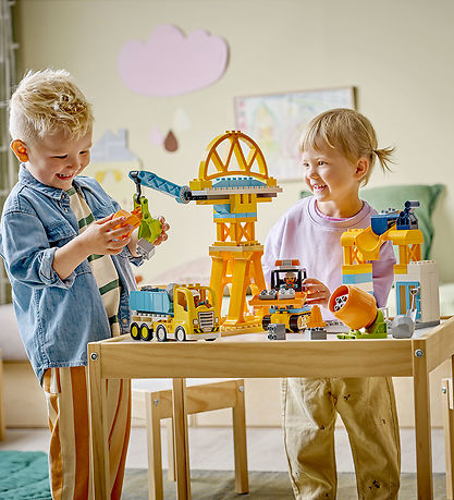 LEGO® Duplo - Byggeplads Med Køretøjer 10476 - 3-i-1 - 84 Dele