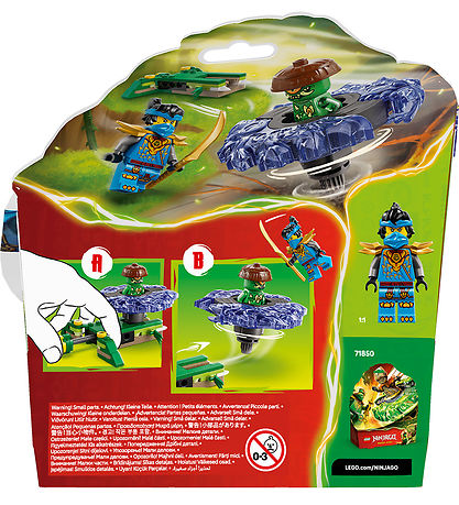 LEGO® Ninjago - Nya Mod Mutationsmonster Spinner 71849 - 49 Dele