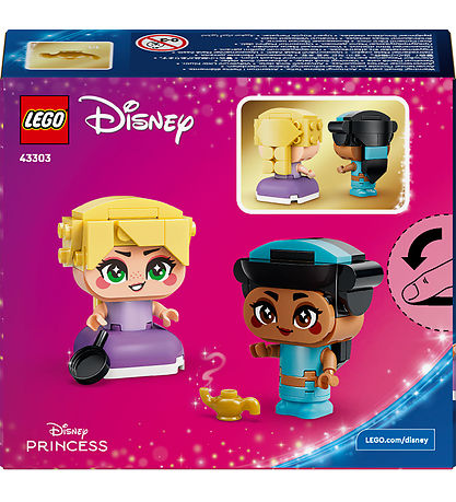 LEGO® Disney - Minimodeller Af Jasmin Og Rapunzel 43303 - 59 Del
