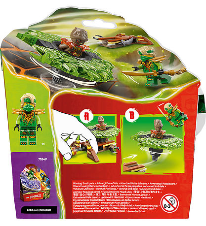 LEGO® Ninjago - Lloyd Mod Jordmonster Spinner 71850 - 52 Dele
