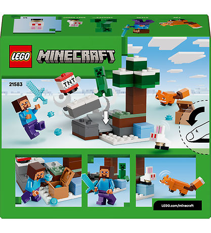 LEGO® Minecraft - Steves Tajga-eventyr 21583 - 79 Dele