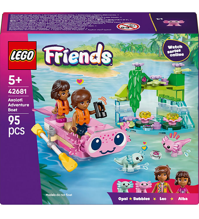 LEGO® Friends - Axolotl-eventyrbåd 42681 - 95 Dele