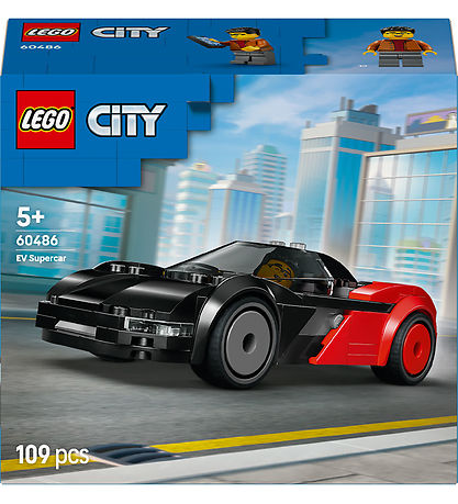 LEGO® City - Elektrisk Superbil 60486 - 109 Dele