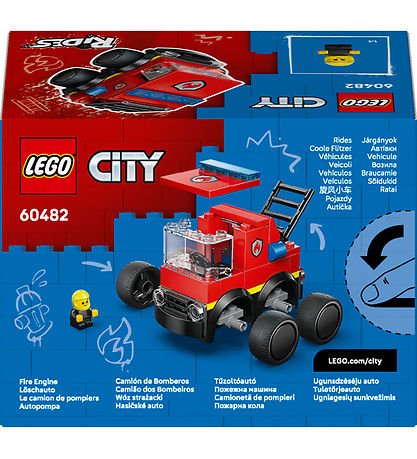 LEGO® City - Motorer Brandbil 60482 - 67 Dele