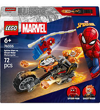LEGO® Marvel - Spider-man Mod Ghost Rider På Motorcykel 76335 - 