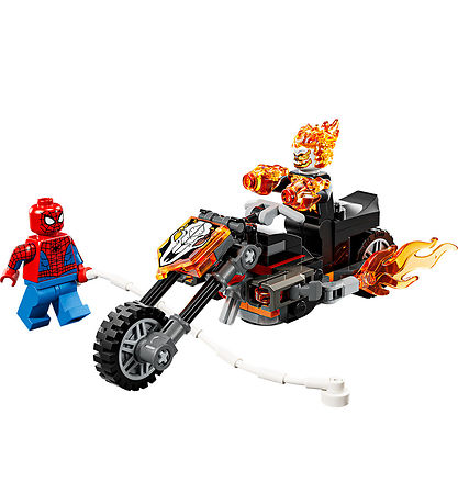 LEGO® Marvel - Spider-man Mod Ghost Rider På Motorcykel 76335 - 