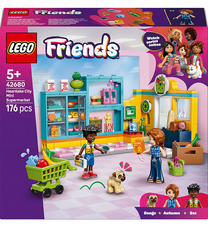 LEGO® Friends - Heartlake City Dagligvarebutik 42680 - 176 Dele