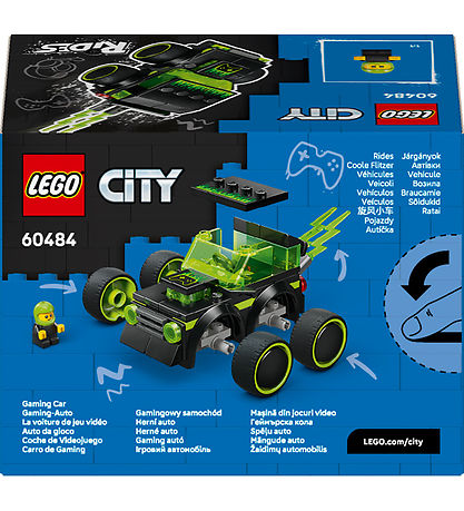 LEGO® City - Motorer - Gaming-racerbil 60484 - 64 Dele