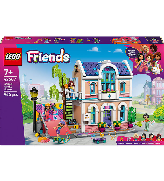 LEGO® Friends - Lianns Families Hus 42687 - 946 Dele