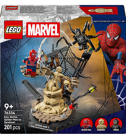 LEGO® Marvel - Episk Kamp: Spider-man Mod S... 76334 - 201 Dele