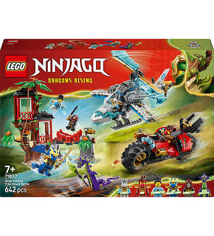 LEGO® Ninjago - Ninjafartøjernes Kamp For... 71857 - 642 Dele 