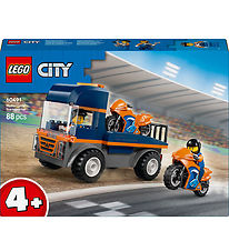 LEGO® City - Motorcykel-transporter 60491 - 88 Dele