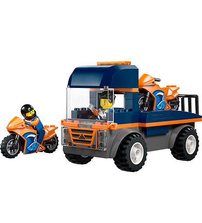 LEGO® City - Motorcykel-transporter 60491 - 88 Dele