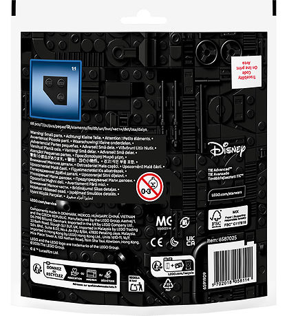 LEGO® Star Wars - Tie Advanced 30727 - 68 Dele