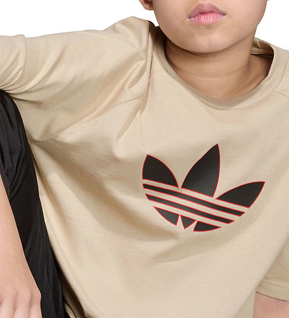 adidas Originals T-shirt - GFX TR LO Tee - STOKHA/Black