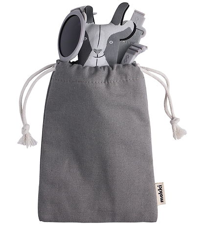 Mokki Solbriller - Click & Change - Grå