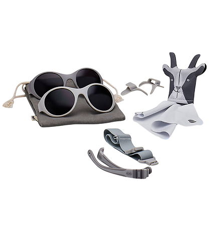 Mokki Solbriller - Click & Change - Grå