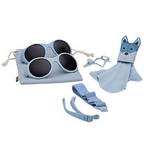 Mokki Solbriller - Click & Change - Blå