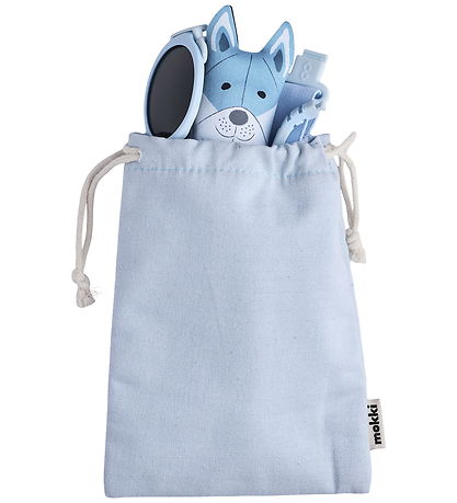 Mokki Solbriller - Click & Change - Blå