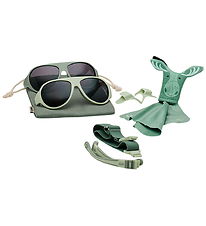 Mokki Solbriller - Click & Change - Grøn