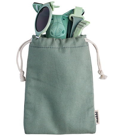 Mokki Solbriller - Click & Change - Grøn