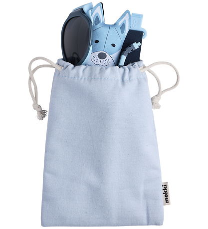 Mokki Solbriller - Click & Change - Blå