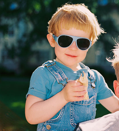 Mokki Solbriller - Click & Change - Blå