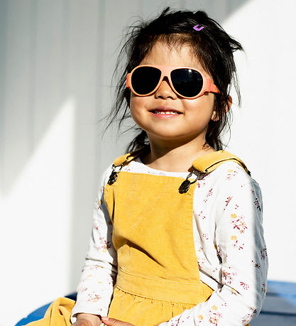 Mokki Solbriller - Click & Change - Peach