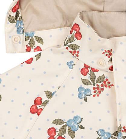 Konges Sløjd Regntøj m. Seler - PU - Rainy Palme - Marmelatta