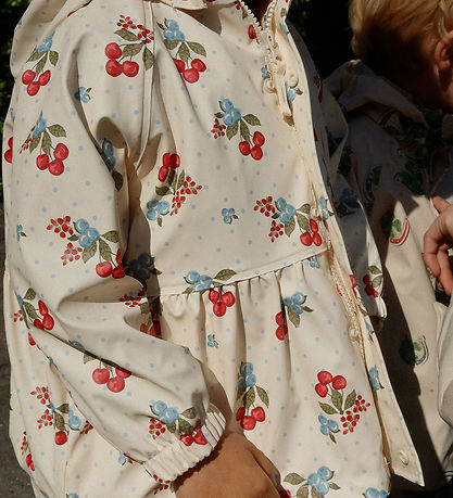 Konges Sløjd Regntøj m. Seler - PU - Rainy Palme - Marmelatta