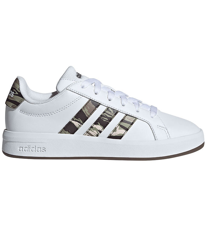 adidas Performance Sko - Grand Court 3.0 - Cloud White/Tent Gree